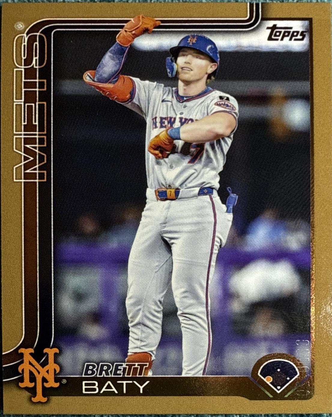 Brett Baty [Gold Border] #US155
