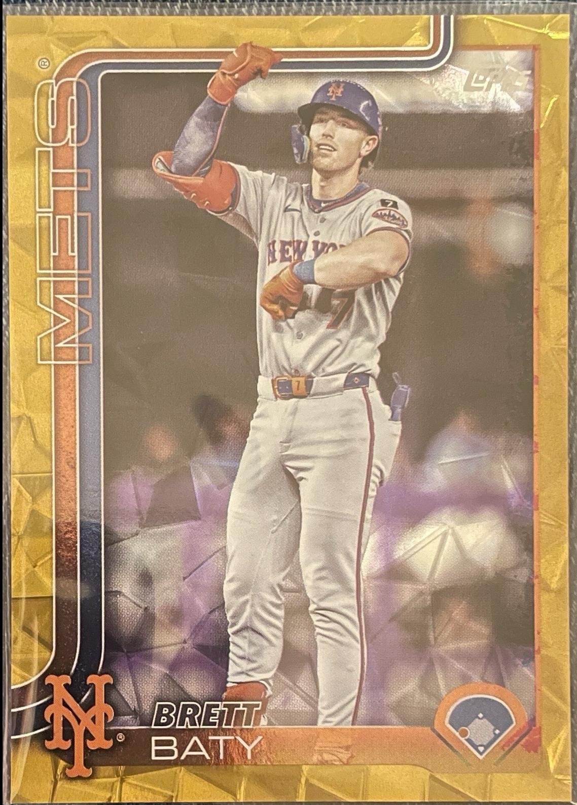 Brett Baty [Gold Diamante Foil] #US155