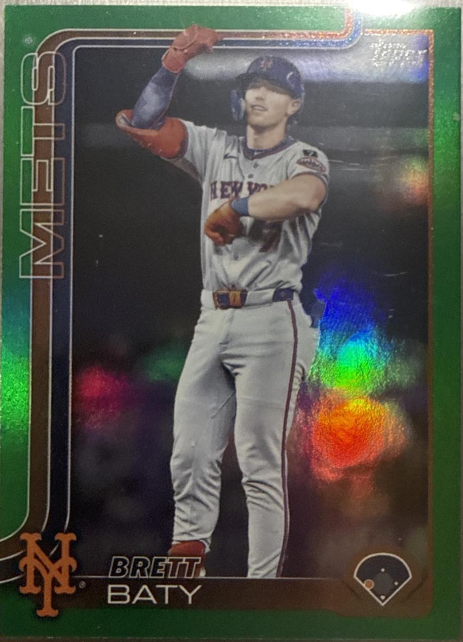 Brett Baty [Green Rainbow Foil] #US155