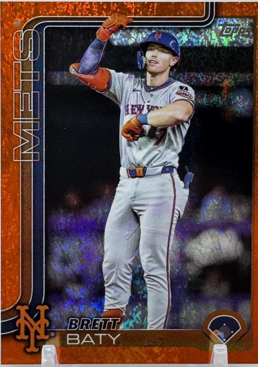 Brett Baty [Holo Orange Foil] #US155