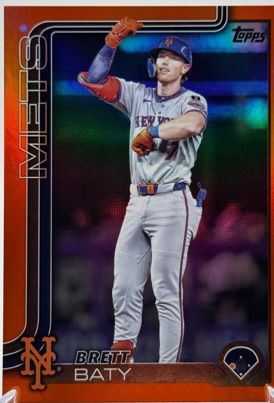 Brett Baty [Orange Diamante Foil] #US155