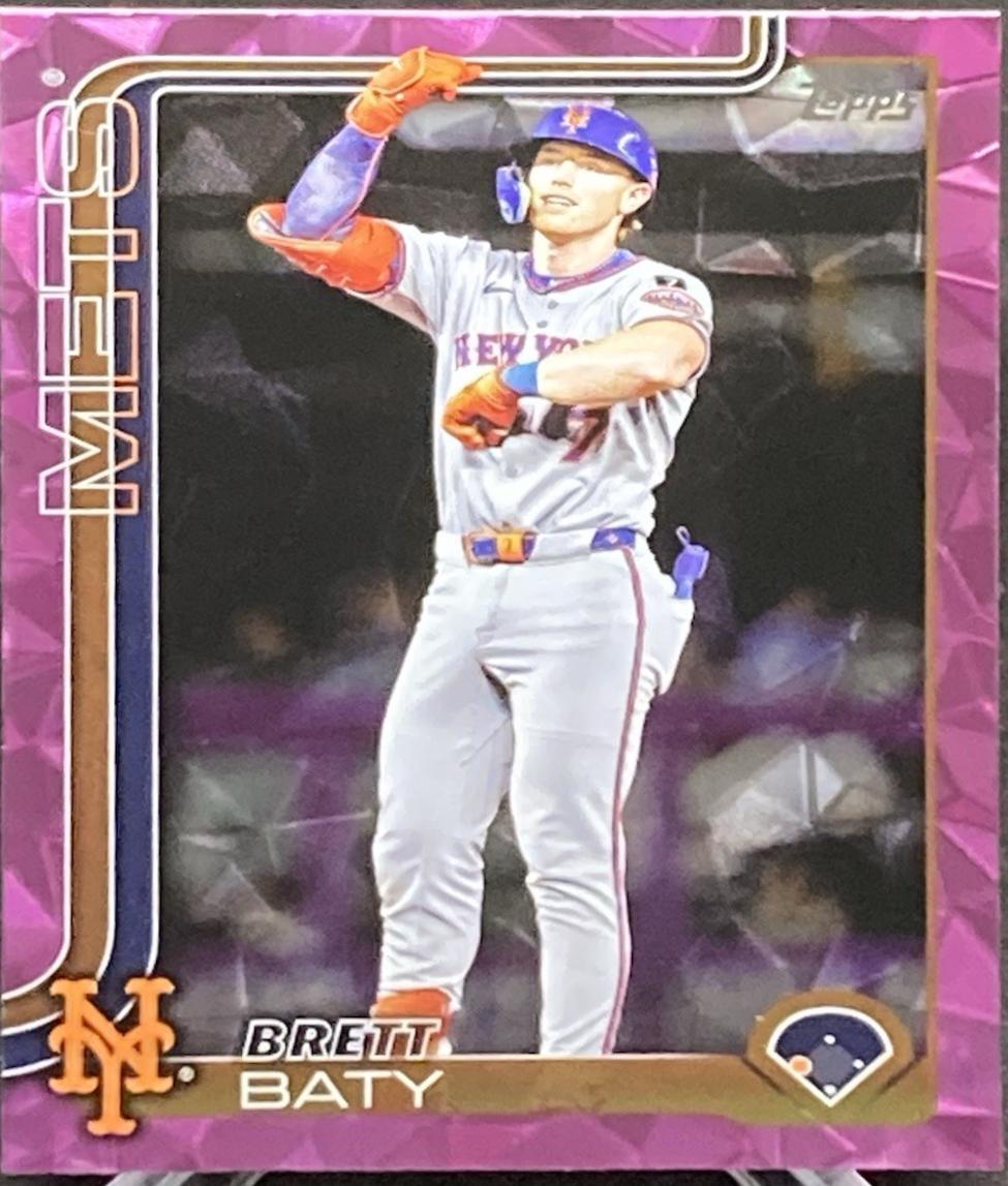 Brett Baty [Pink Diamante Foil] #US155
