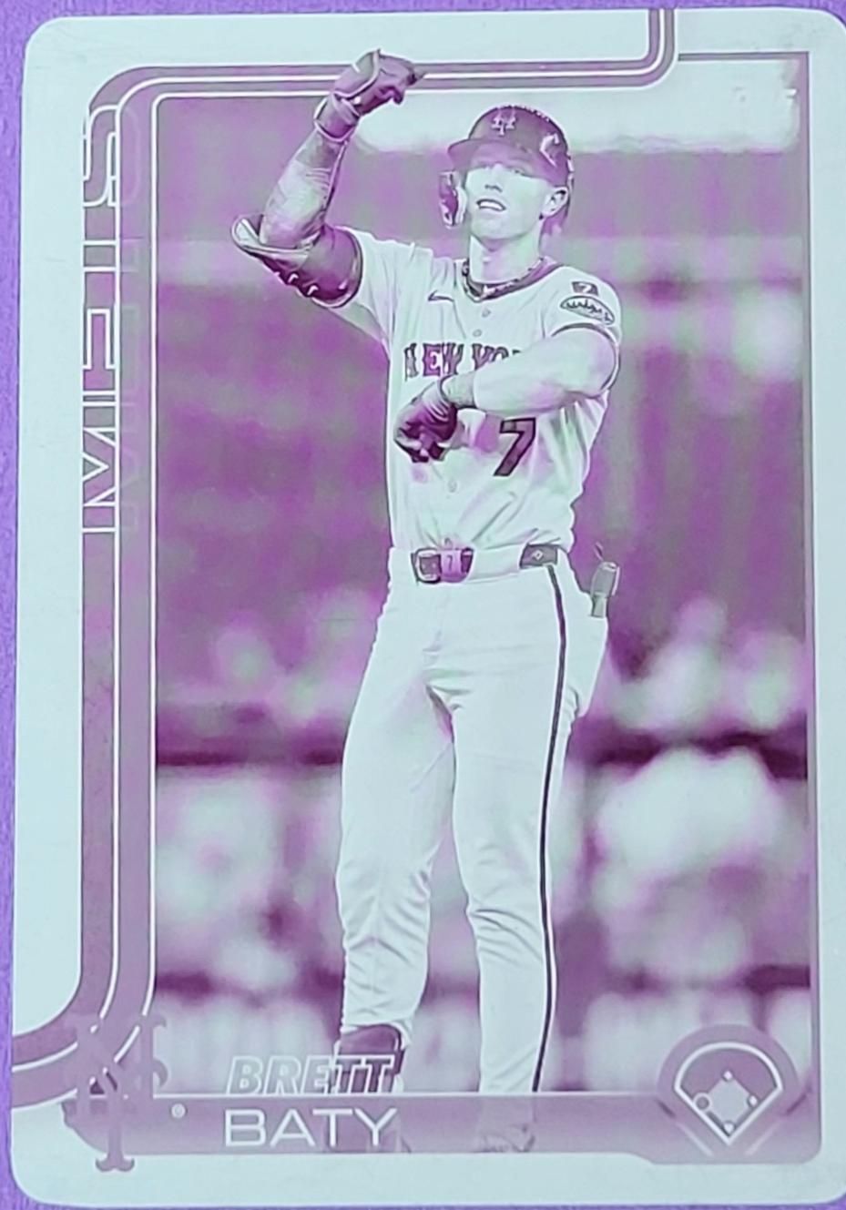 Brett Baty [Printing Plate] #US155