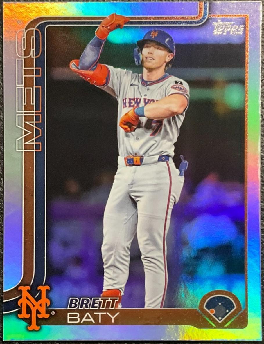 Brett Baty [Rainbow Foil] #US155