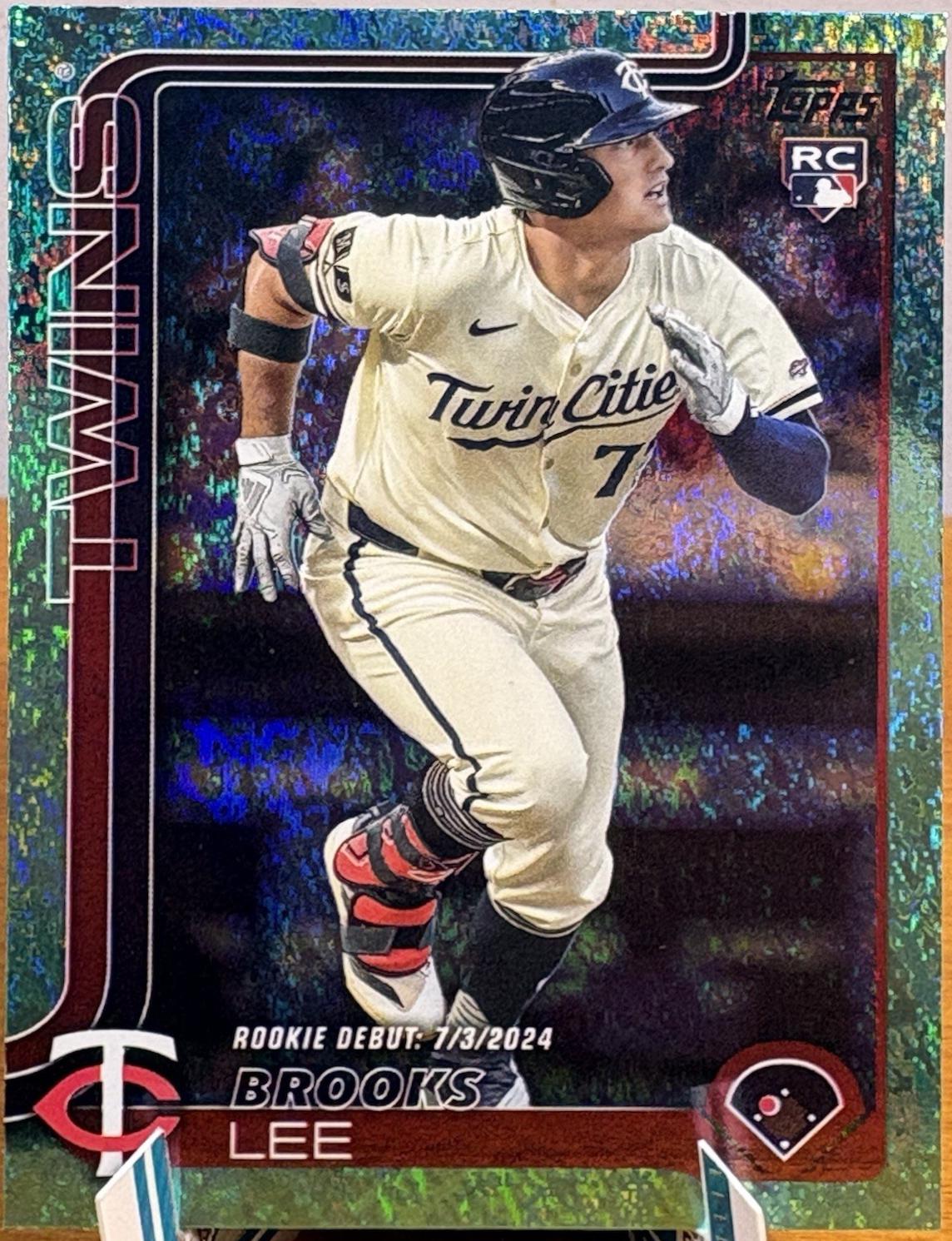 Brooks Lee [Aqua Rainbow Foil] #US243