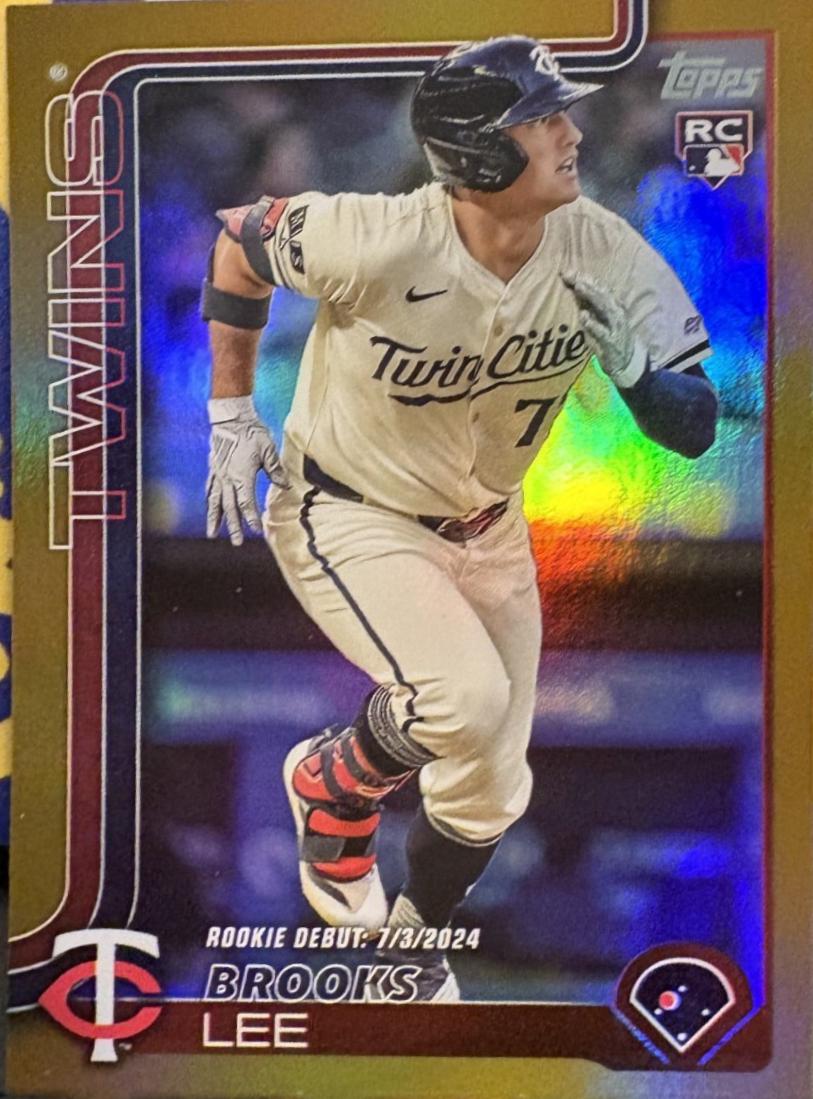 Brooks Lee [Gold Rainbow Foil] #US243