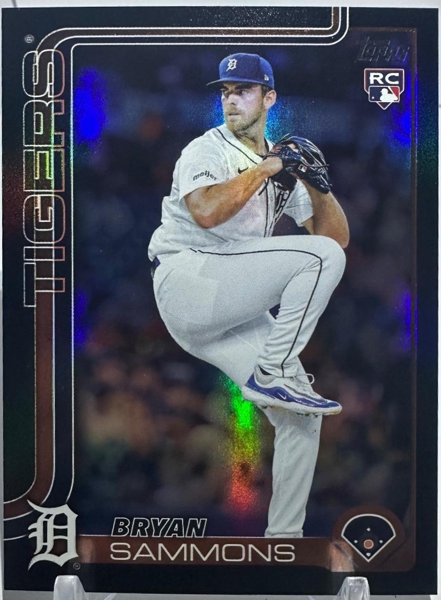 Bryan Sammons [Black Rainbow Foil] #US198