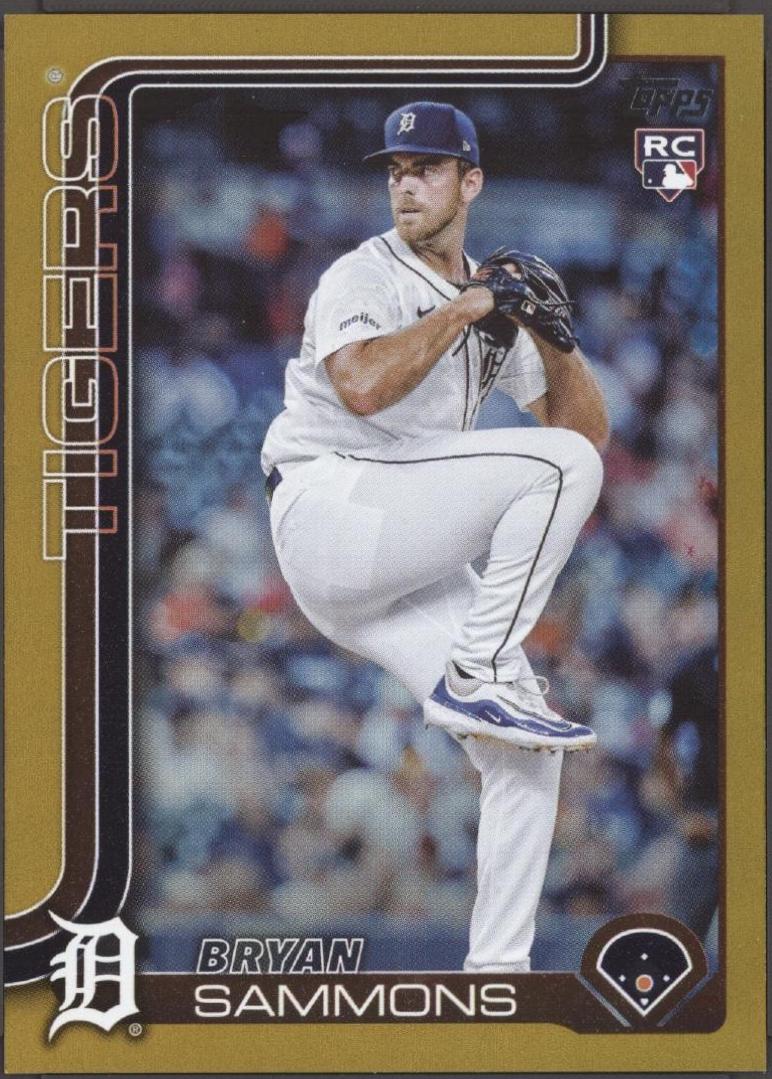 Bryan Sammons [Gold Rainbow Foil] #US198