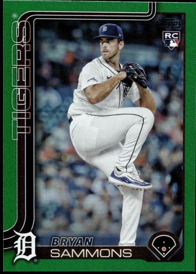 Bryan Sammons [Green Rainbow Foil] #US198