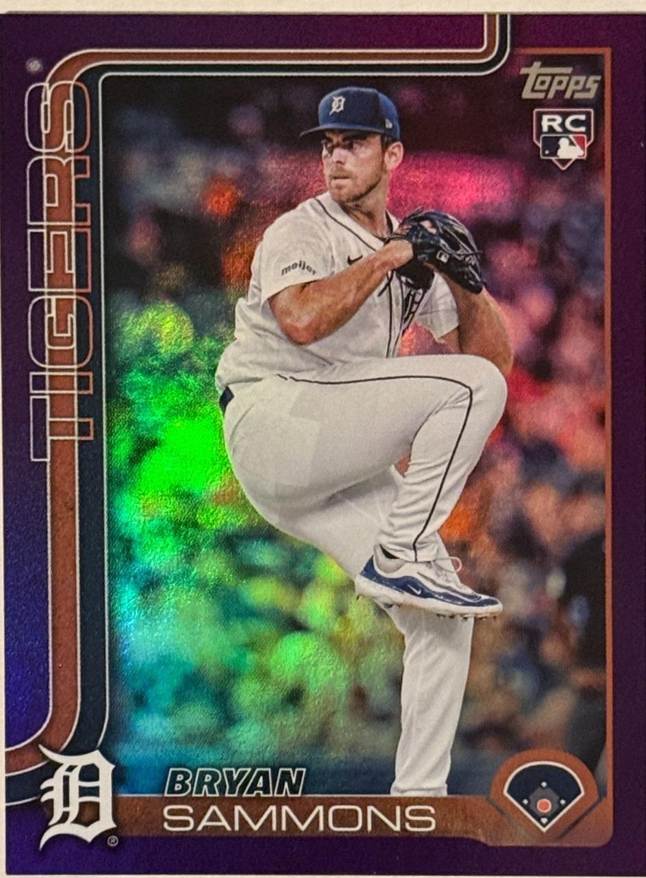 Bryan Sammons [Purple Rainbow Foil] #US198