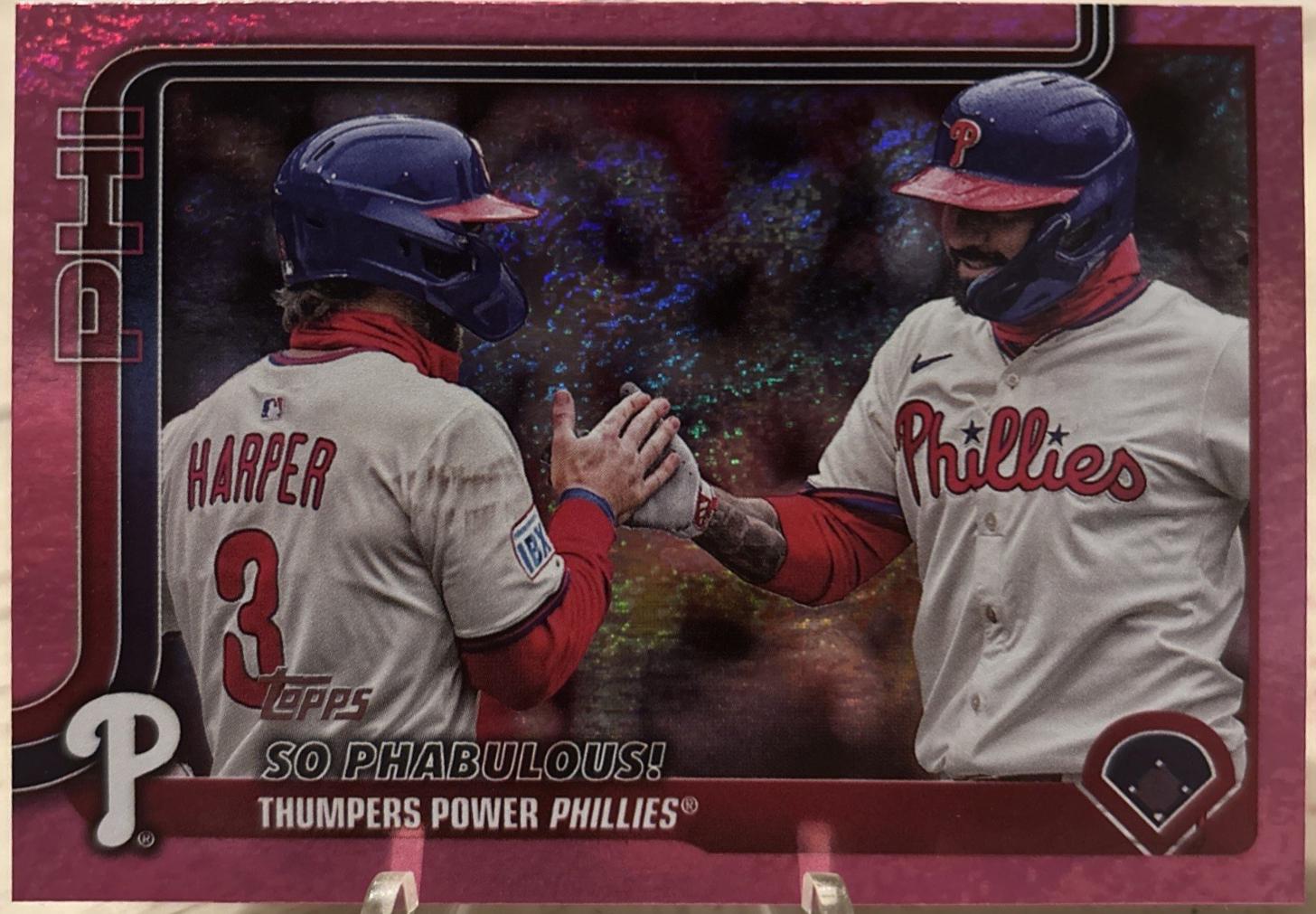 Bryce Harper / Nick Castellanos [Holo Pink Foil] #US107