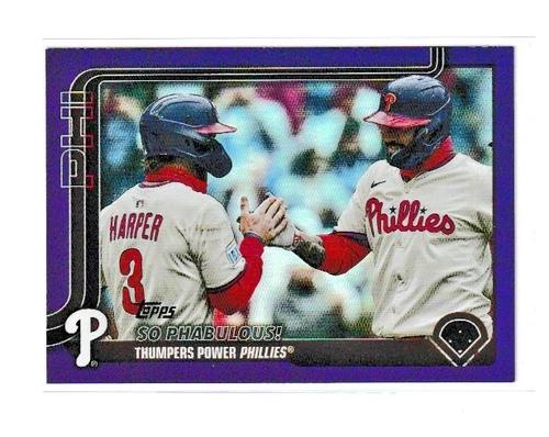 Bryce Harper / Nick Castellanos [Purple Rainbow Foil] #US107