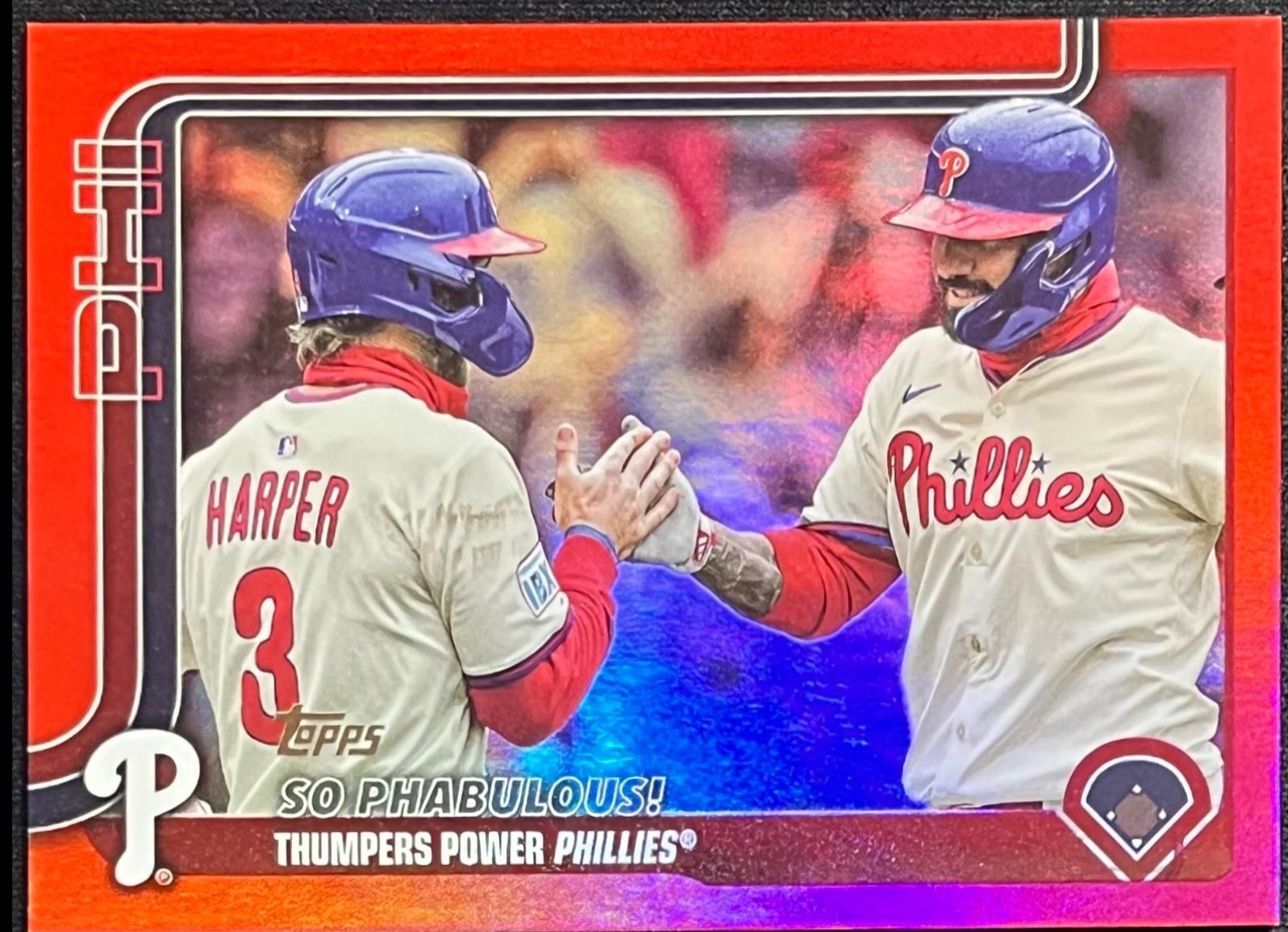 Bryce Harper / Nick Castellanos [Red Diamante Foil] #US107