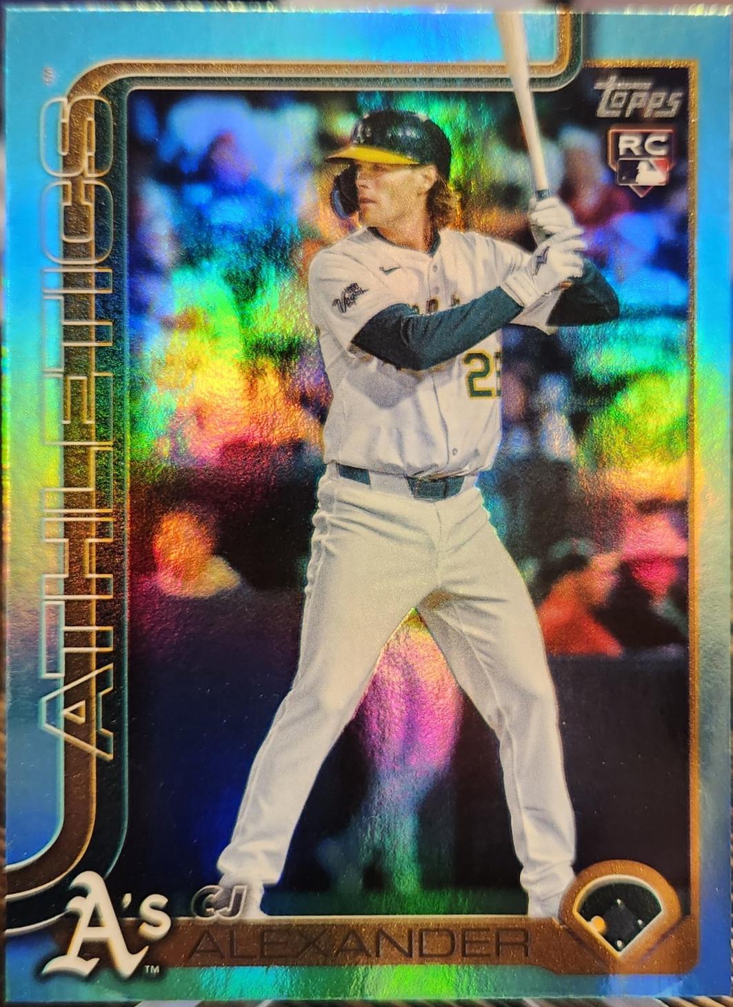 CJ Alexander [Aqua Rainbow Foil] #US143