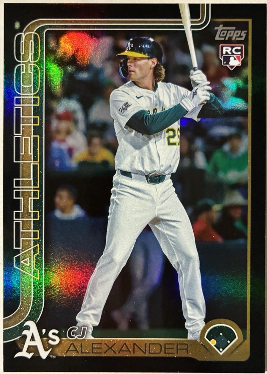 CJ Alexander [Black Rainbow Foil] #US143