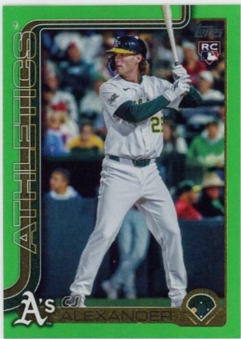 CJ Alexander [Green Rainbow Foil] #US143