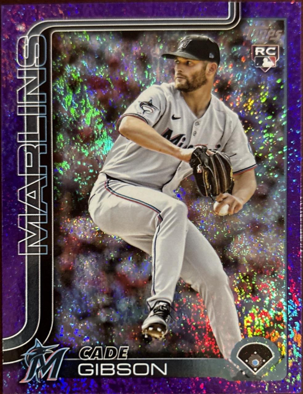 Cade Gibson [Purple Rainbow Foil] #US131