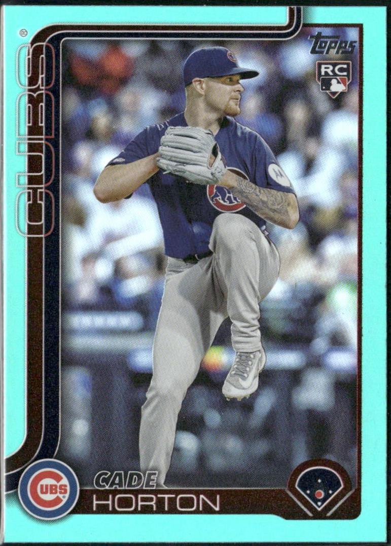 Cade Horton [Aqua Rainbow Foil] #US140