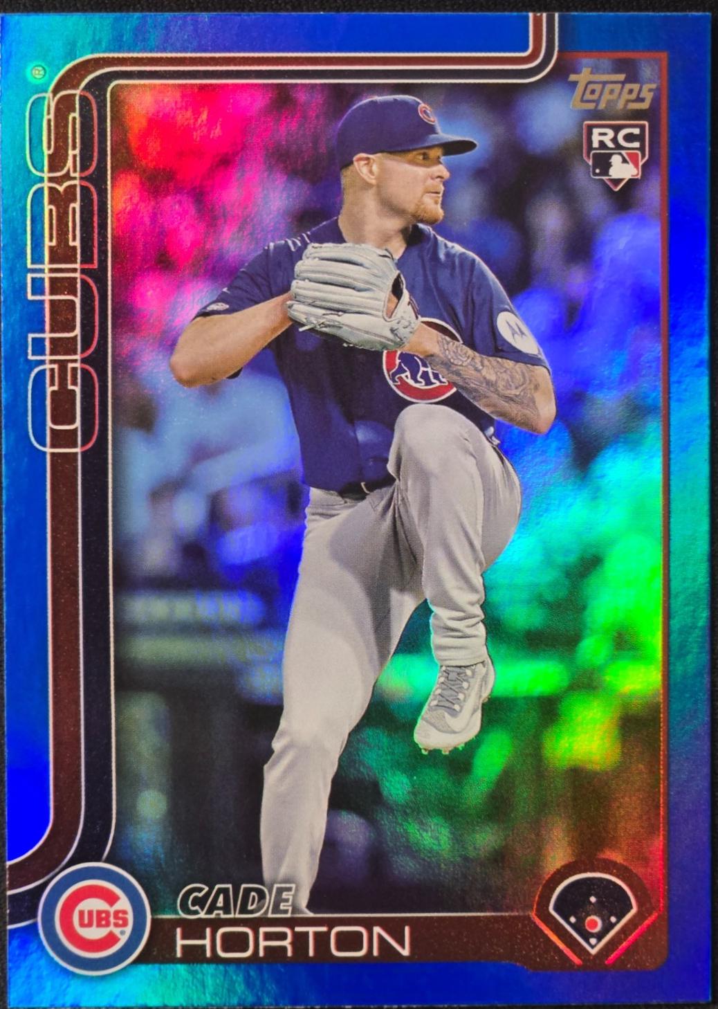 Cade Horton [Blue Rainbow Foil] #US140
