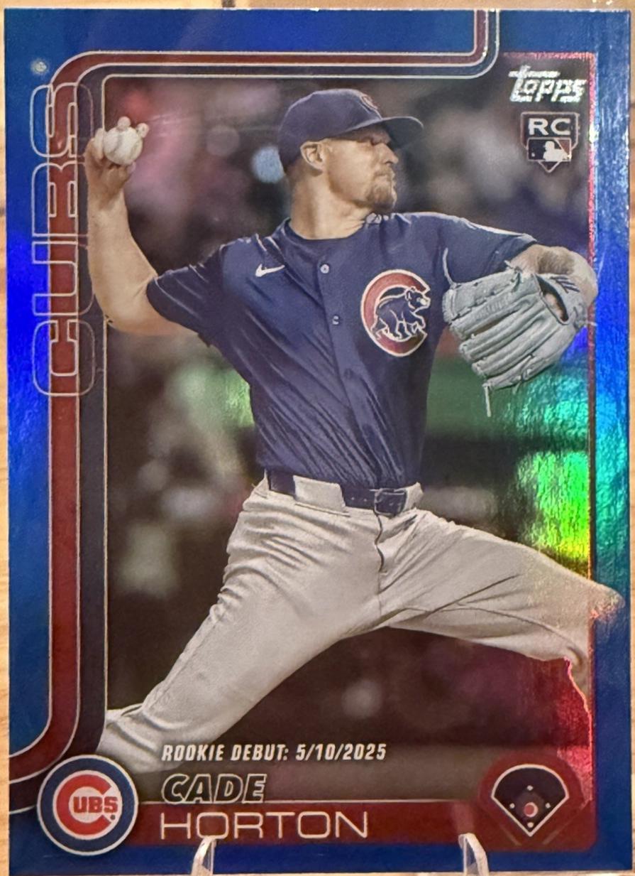 Cade Horton [Blue Rainbow Foil] #US214