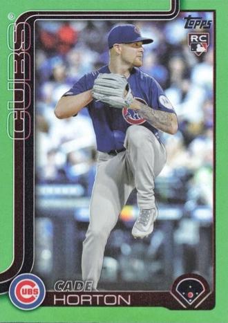 Cade Horton [Green Rainbow Foil] #US140