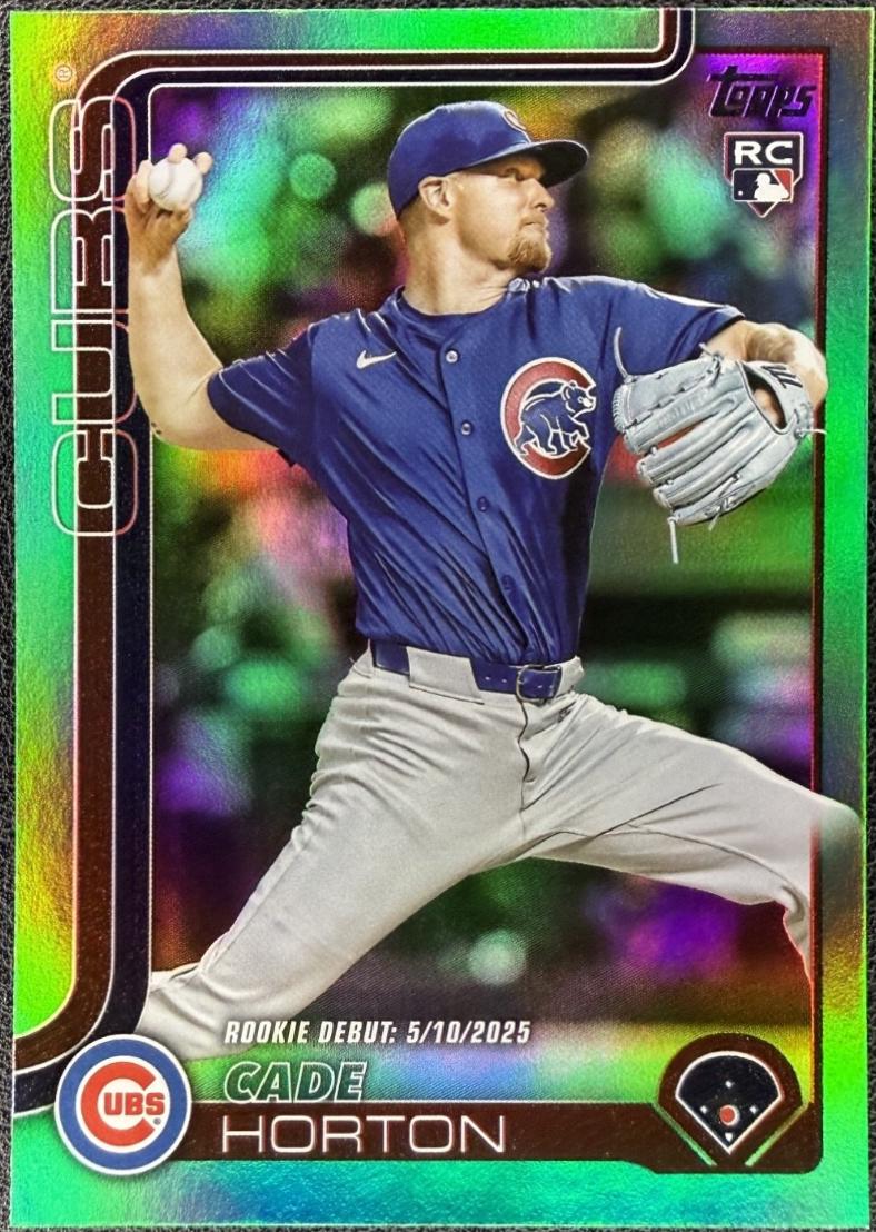 Cade Horton [Green Rainbow Foil] #US214