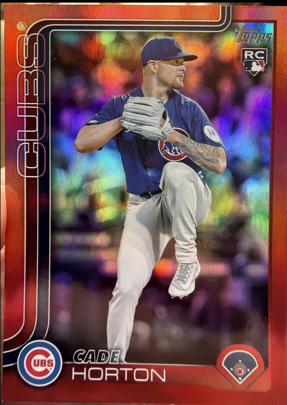 Cade Horton [Red Diamante Foil] #US140