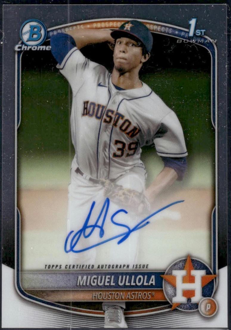 Miguel Ullola [Black White Shimmer Refractor] #CPA-MU