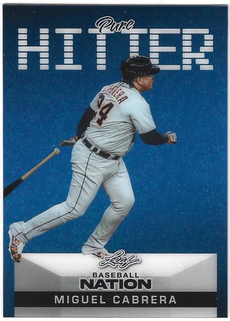 Miguel Cabrera [Prismatic Blue] #PB-22