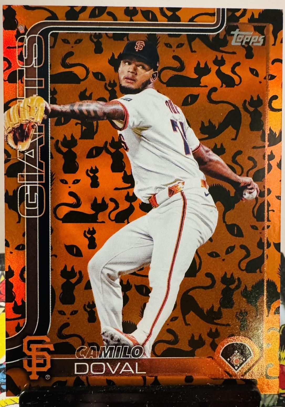 Camilo Doval [Black Diamante Foil] #US328