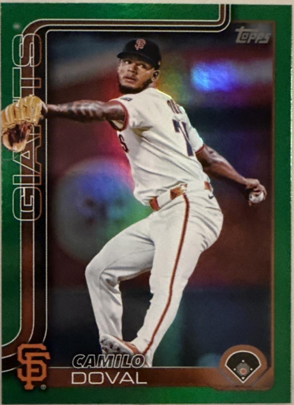 Camilo Doval [Green Rainbow Foil] #US328