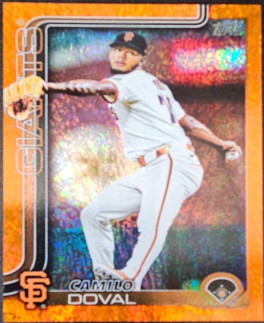 Camilo Doval [Holo Orange Foil] #US328