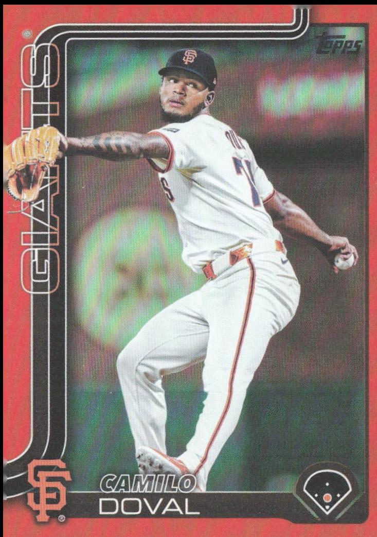 Camilo Doval [Orange Diamante Foil] #US328