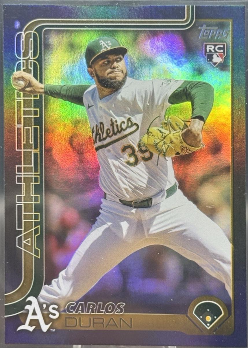 Carlos Duran [Black Diamante Foil] #US104