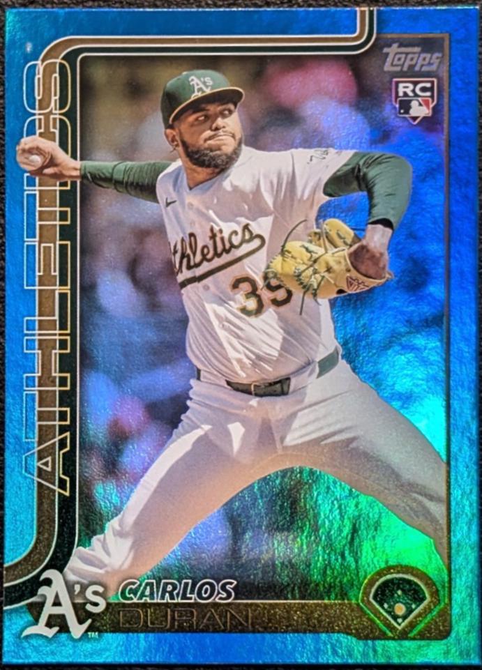 Carlos Duran [Blue Rainbow Foil] #US104