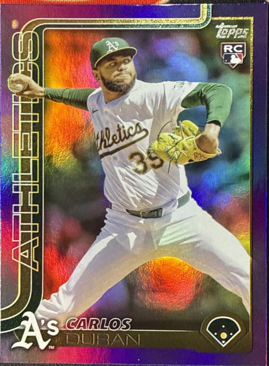 Carlos Duran [Purple Rainbow Foil] #US104