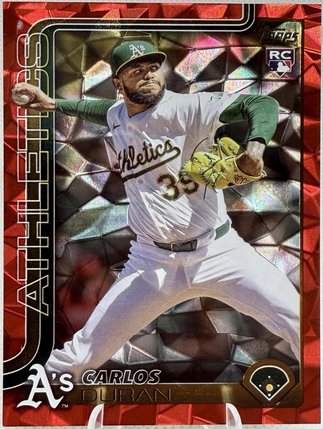 Carlos Duran [Red Diamante Foil] #US104
