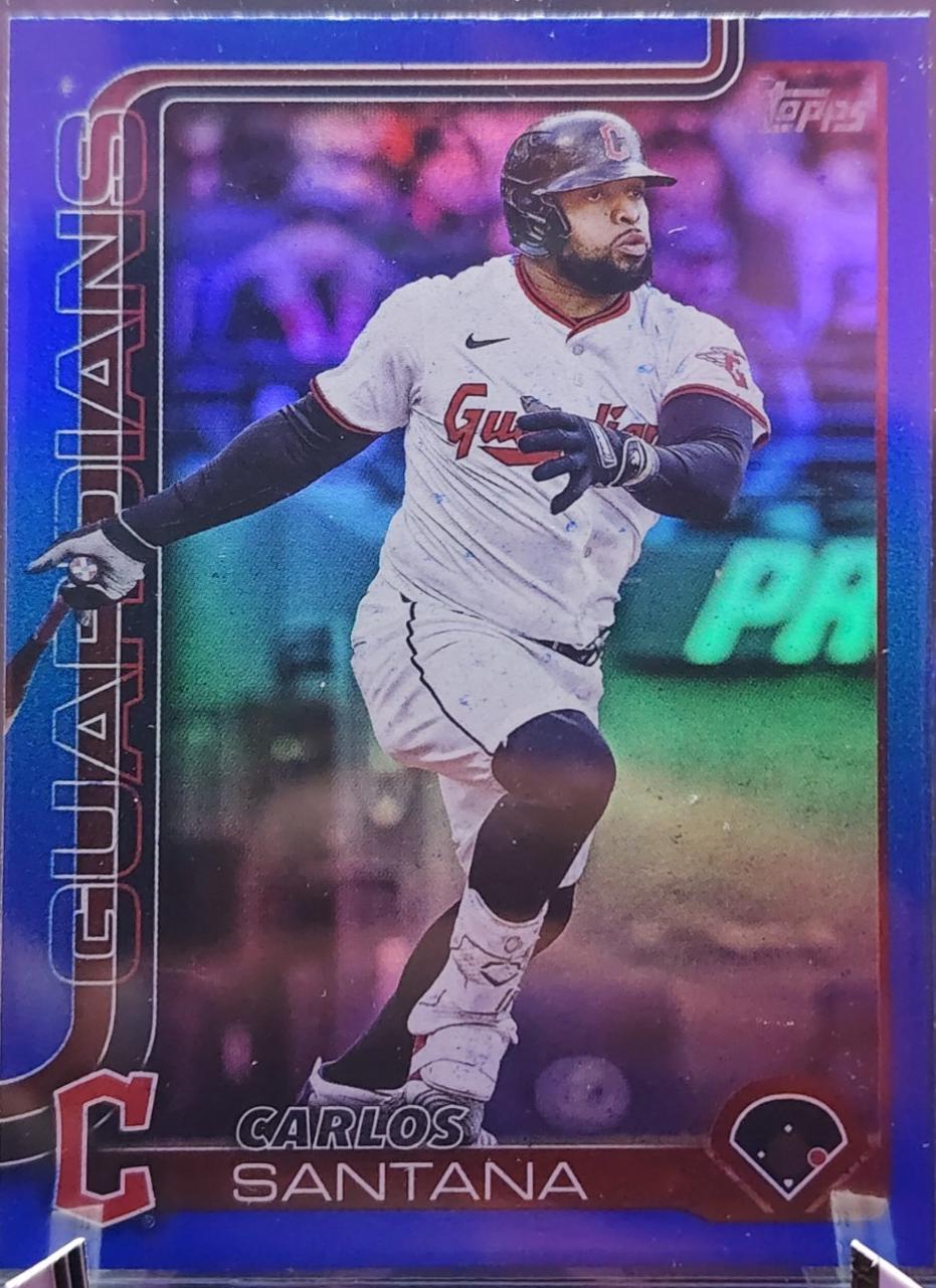 Carlos Santana [Blue Rainbow Foil] #US148