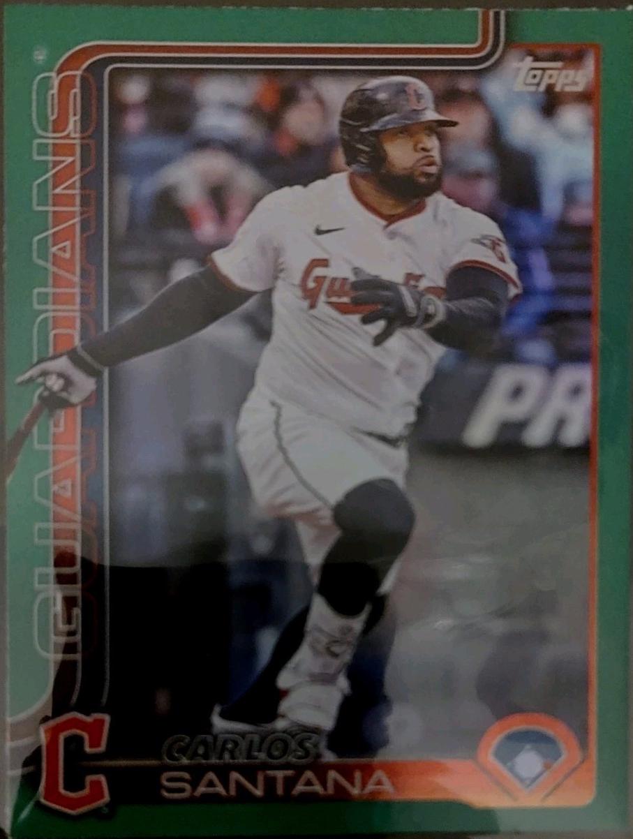 Carlos Santana [Green Rainbow Foil] #US148