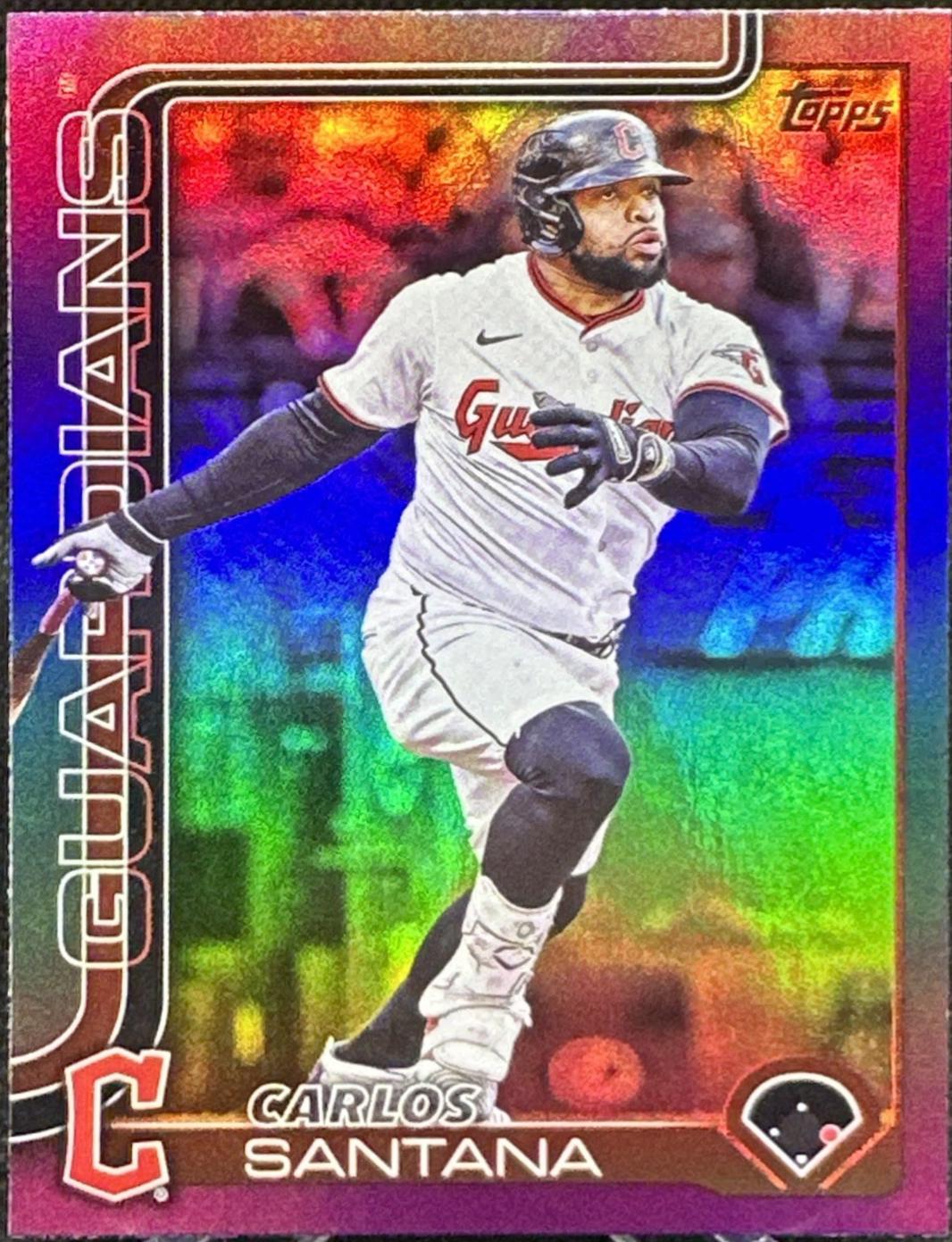 Carlos Santana [Purple Rainbow Foil] #US148