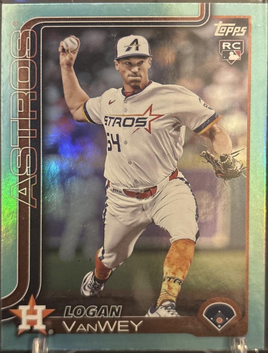 Logan VanWey [Holo Aqua Foil] #US117