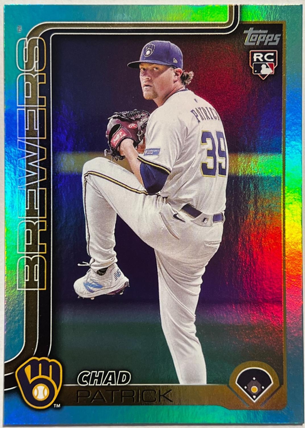 Chad Patrick [Aqua Rainbow Foil] #US307