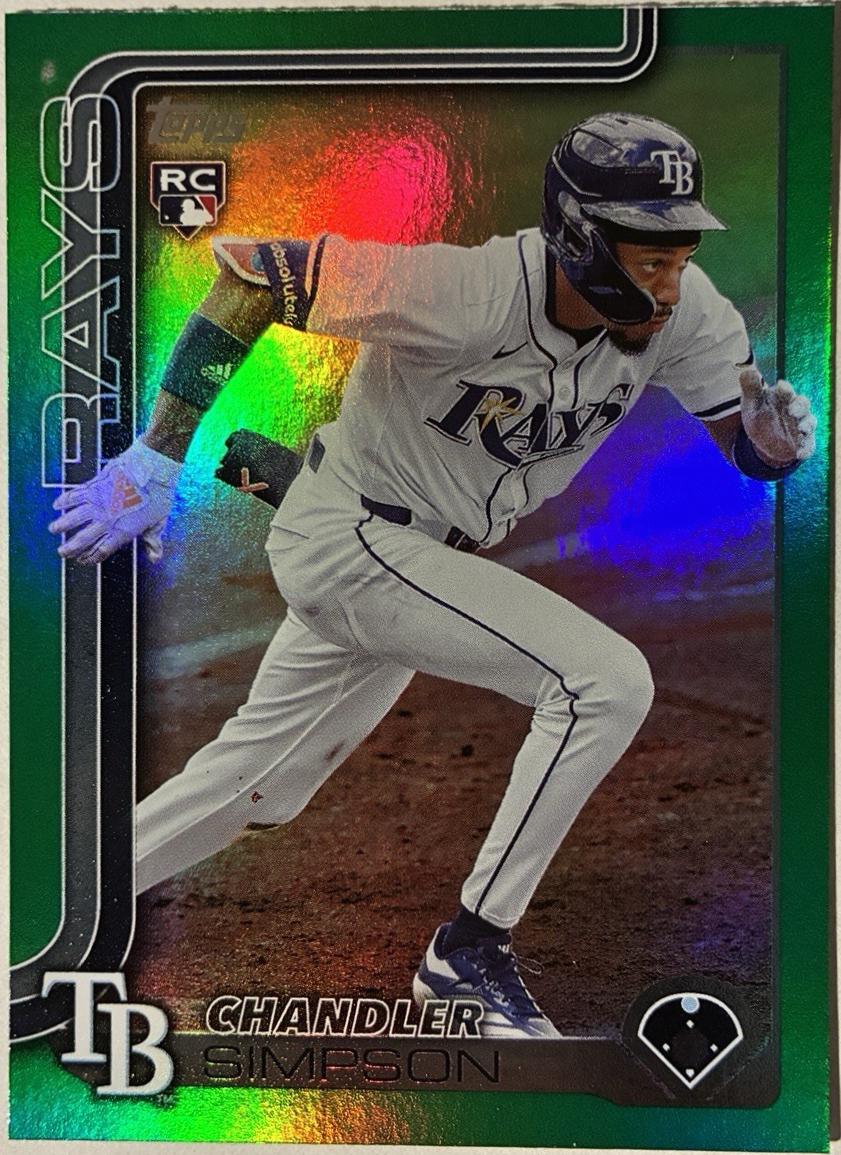 Chandler Simpson [Green Rainbow Foil] #US277