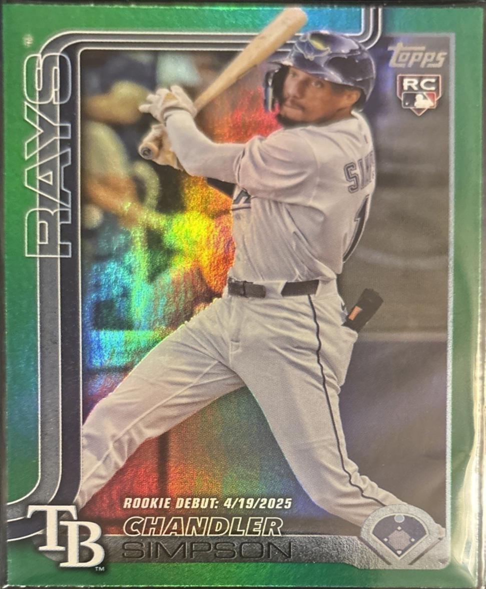 Chandler Simpson [Green Rainbow Foil] #US349