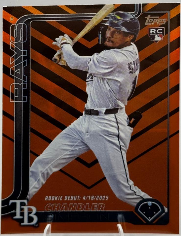 Chandler Simpson [Orange Diamante Foil] #US349