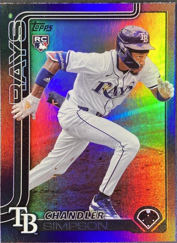 Chandler Simpson [Purple Rainbow Foil] #US277