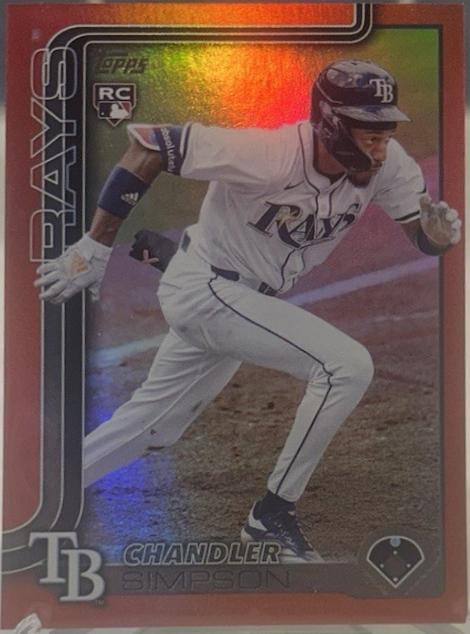 Chandler Simpson [Red Rainbow Foil] #US277