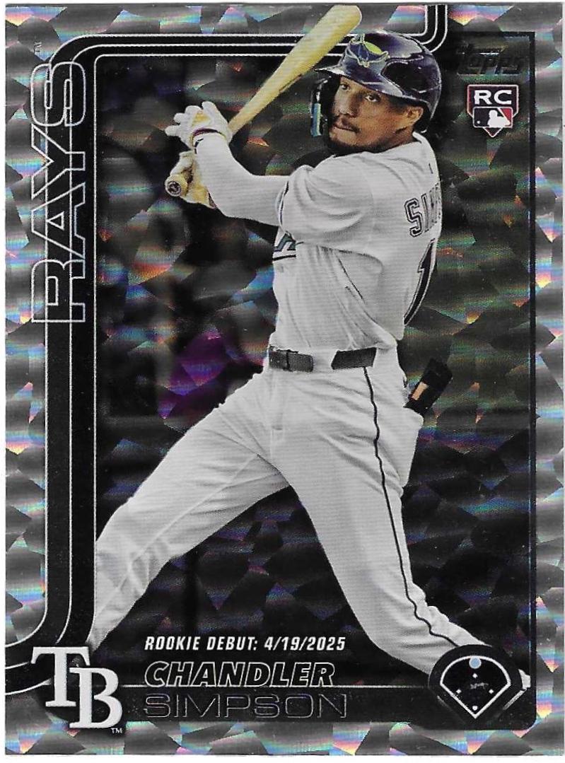 Chandler Simpson [Silver Crackle Foil] #US349