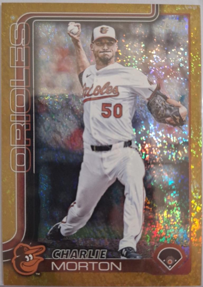 Charlie Morton [Gold Diamante Foil] #US242