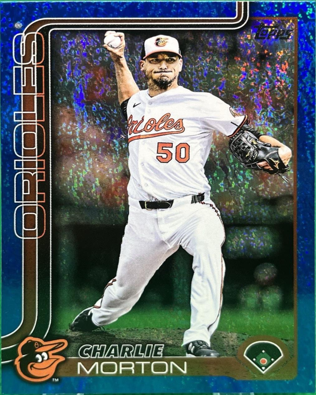 Charlie Morton [Holo Blue Foil] #US242